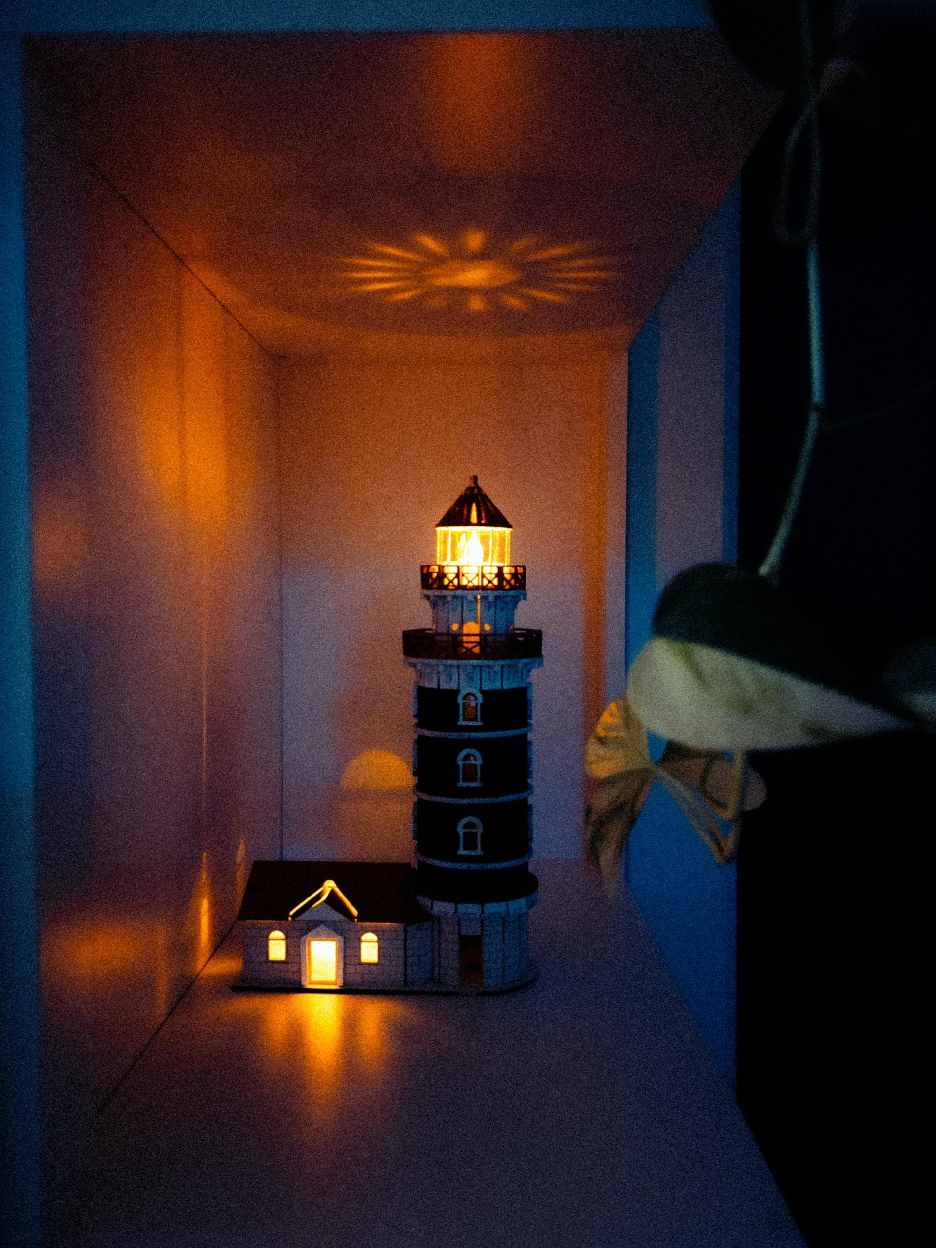 Projectorlamp vuurtoren